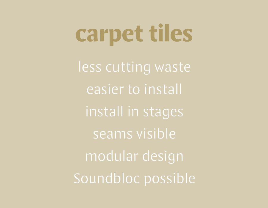 Carpet tiles